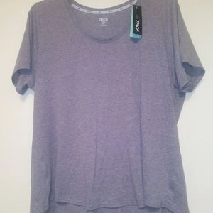 Heather gray shirt
